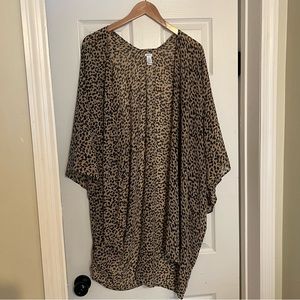 Aerie Cheetah Swim Cover Up